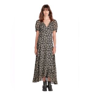 Denim and Supply Gauze Floral Wrap Dress Size Medium. Worn once!